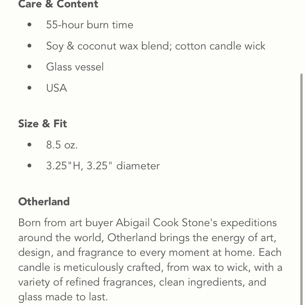 🧁 Otherland Dessert First candle - Picture 4 of 9